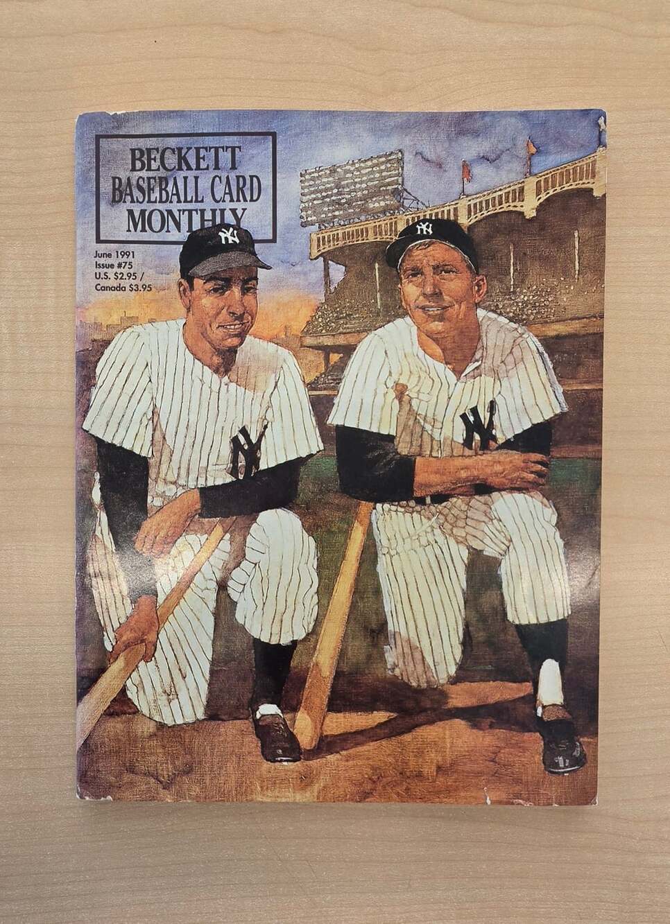 Beckett Baseball Card Monthly Magazine Issue 75 June 1991